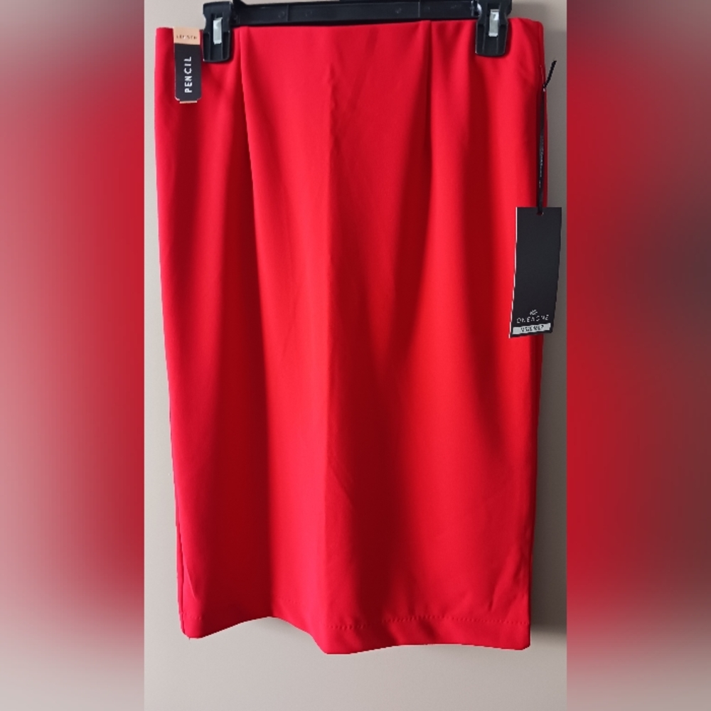 Red Pencil skirt